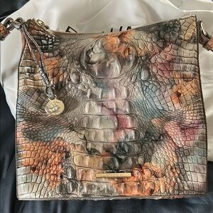 Brahmin Gemstone Melbourne Crocodile Embossed Women's Bag